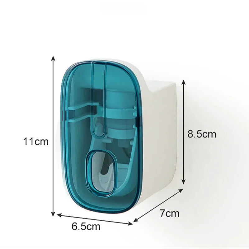 Distributeur automatique de dentifrice mural