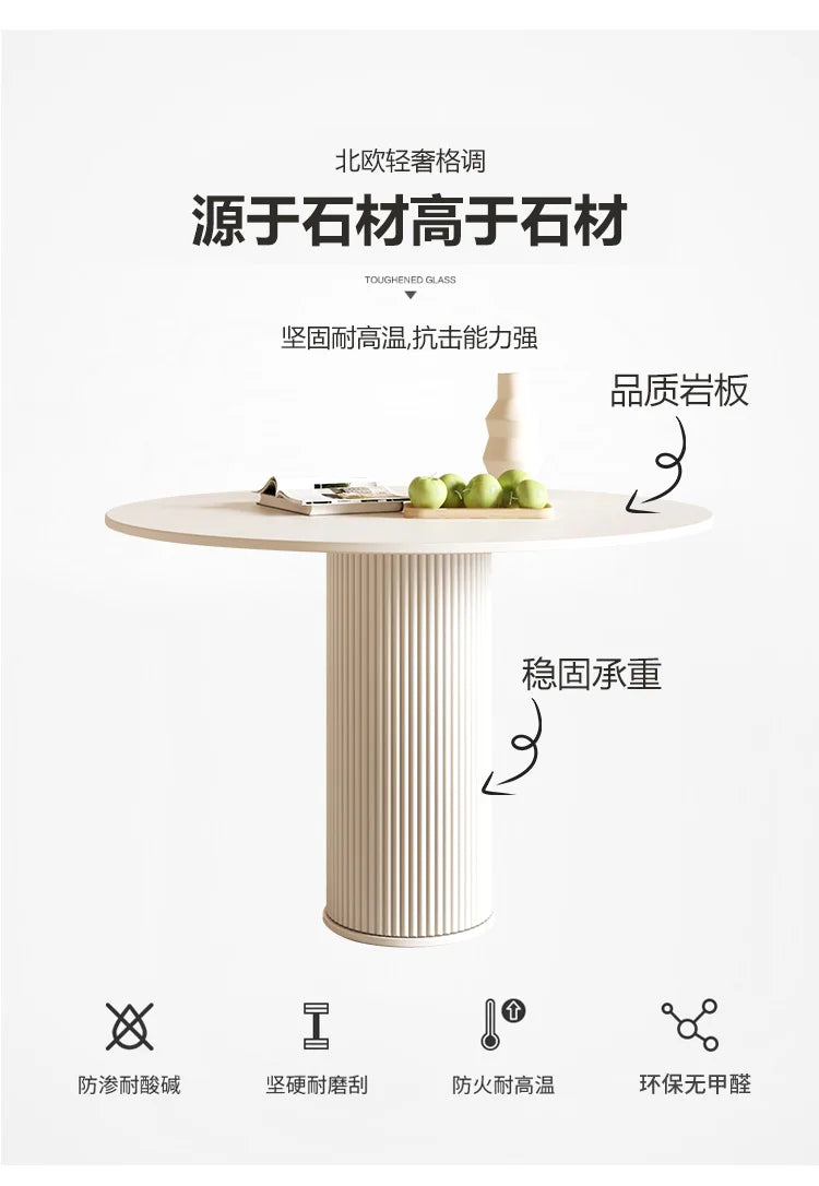 Simple Elegant Dining Table Portable Unique Modern Nordic Dining Tables Luxury European Mesa De Comedor Dining Furniture