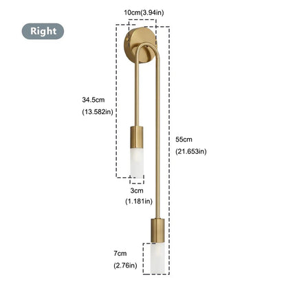 Nordic Luxury LED Wall Lamp