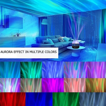 LED Galaxy Ocean Wave Projector RGB Lamp