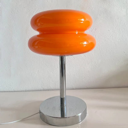 Lampe de table en verre Macaron