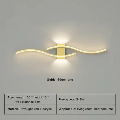 Modern LED Strip Wall Lamp