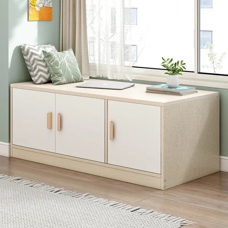 Living Room Storage Cabinet Bay Window Drawer Dresser Sideboard Floor Cabinet Small Apartment Minimalist Home Furniture Home