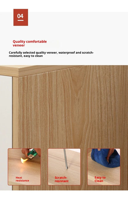 Living Room Storage Cabinet Bay Window Drawer Dresser Sideboard Floor Cabinet Small Apartment Minimalist Home Furniture Home