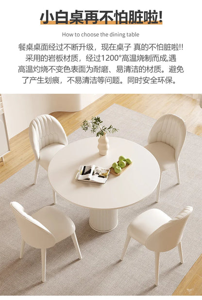 Simple Elegant Dining Table Portable Unique Modern Nordic Dining Tables Luxury European Mesa De Comedor Dining Furniture