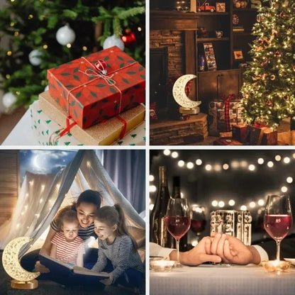 USB Rechargeable Crystal Table Lamp