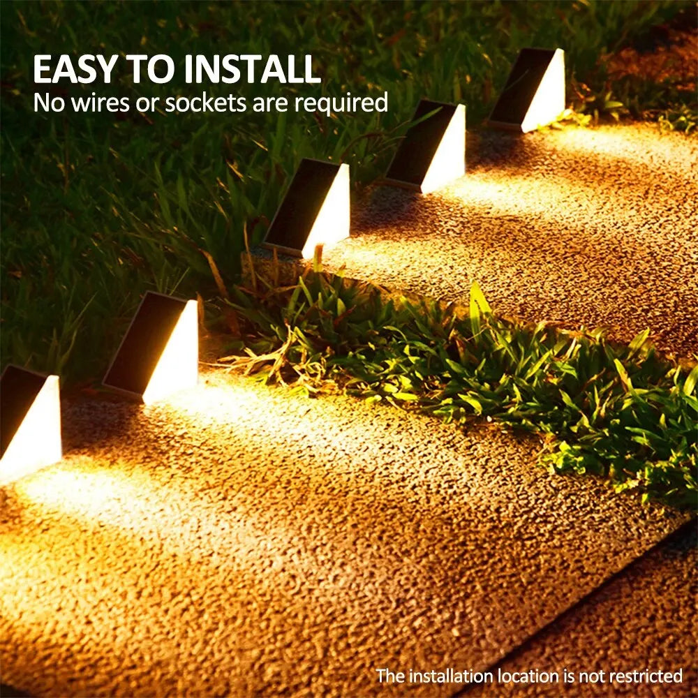 Outdoor Solar Step Lights