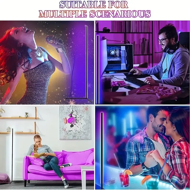 RGB LED Smart Floor Lamp