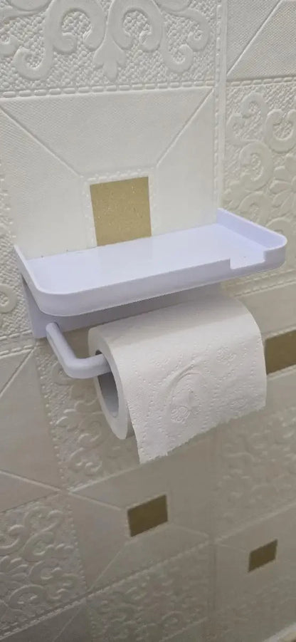 Porte-papier toilette multifonctionnel