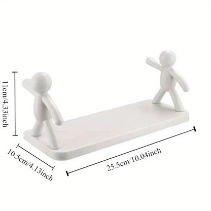 Étagère de rangement pour petites personnes de dessin animé