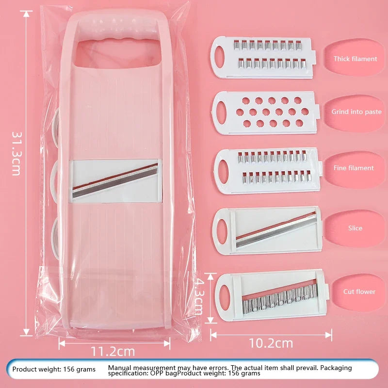 Hachoir à légumes 5 en 1