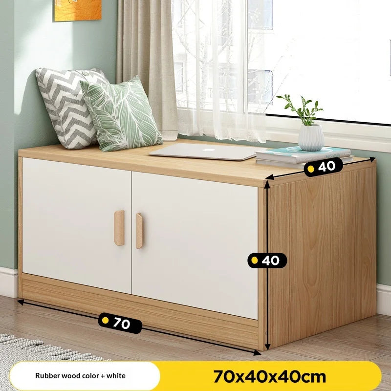 Living Room Storage Cabinet Bay Window Drawer Dresser Sideboard Floor Cabinet Small Apartment Minimalist Home Furniture Home
