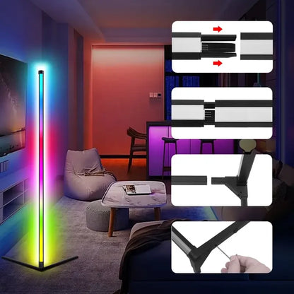 RGB LED Smart Floor Lamp