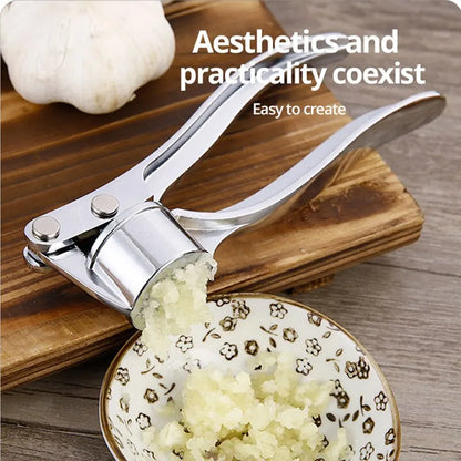 Manual Garlic Masher with Stripper Press