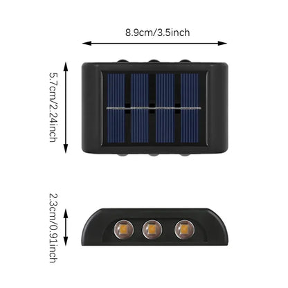 Solar LED Wall Light