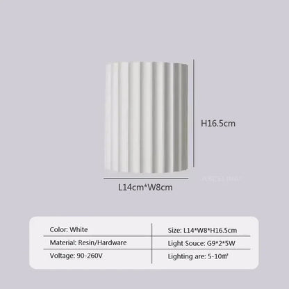 Applique murale LED Macaron