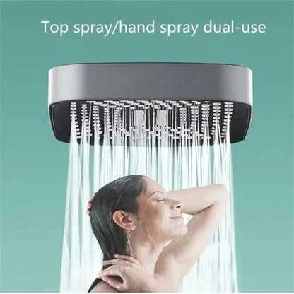 Adjustable High-Pressure 3-Mode Shower Head