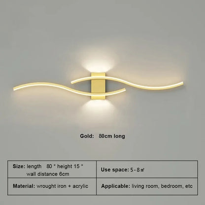 Modern LED Strip Wall Lamp