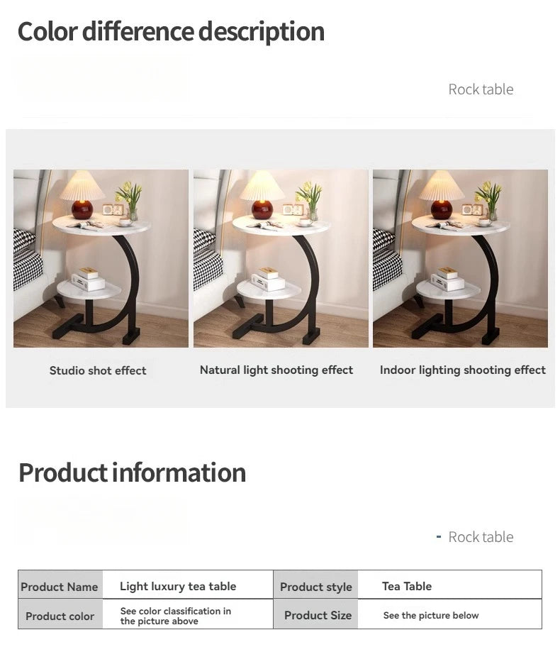 Sofa, Cabinets, Bedside Tables, Small Coffee Tables, Movable Small Side Tables, Leisure Small round Tables in the Living Room