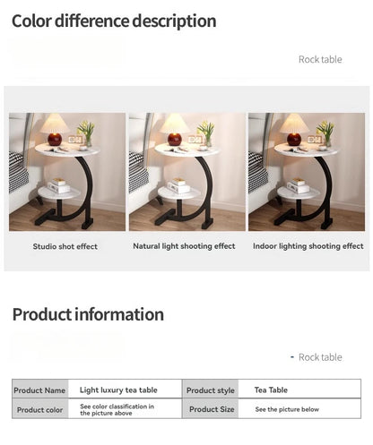 Sofa, Cabinets, Bedside Tables, Small Coffee Tables, Movable Small Side Tables, Leisure Small round Tables in the Living Room