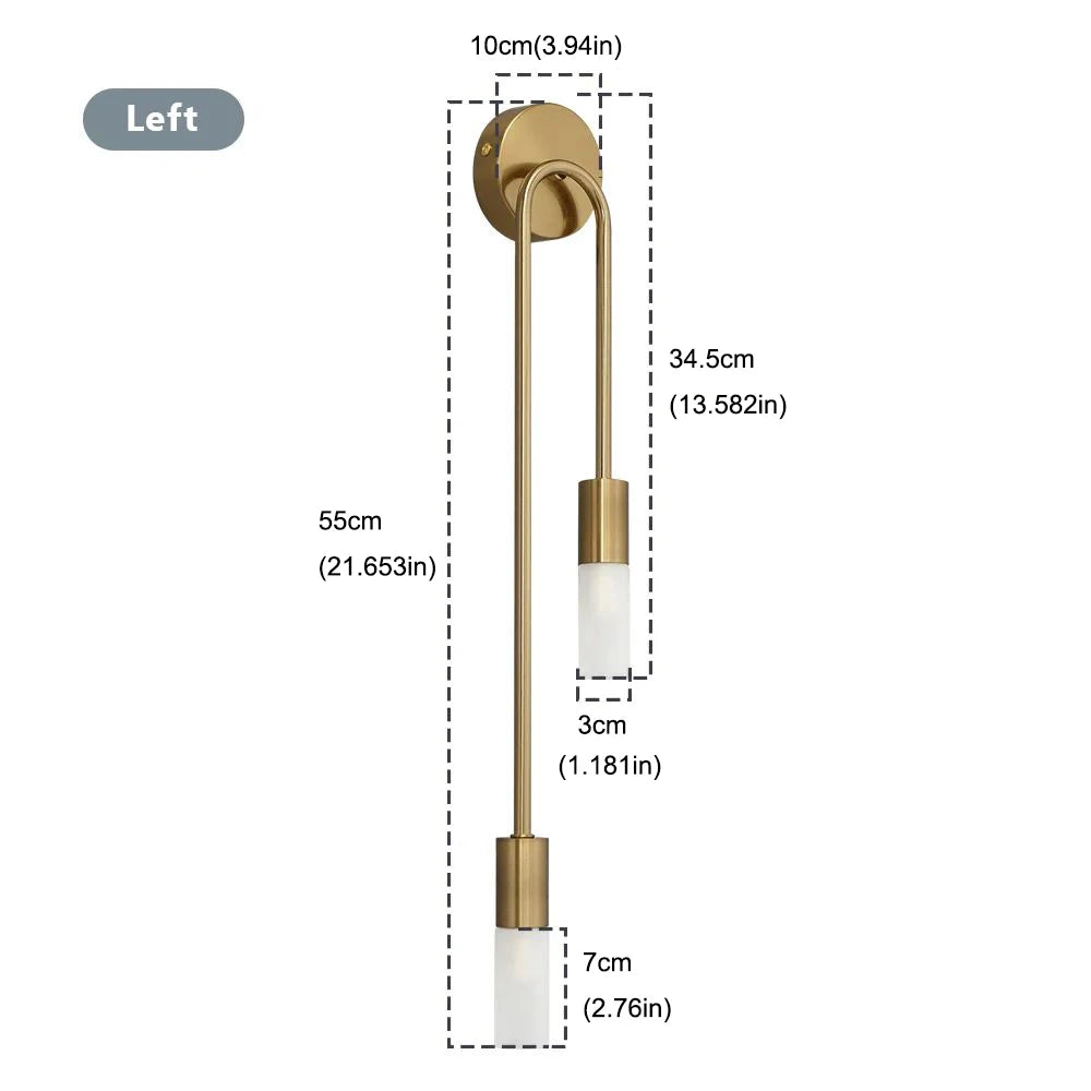 Nordic Luxury LED Wall Lamp