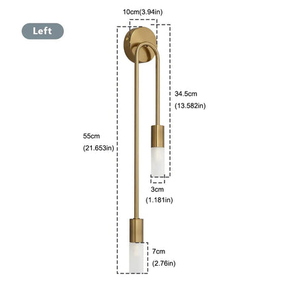 Nordic Luxury LED Wall Lamp