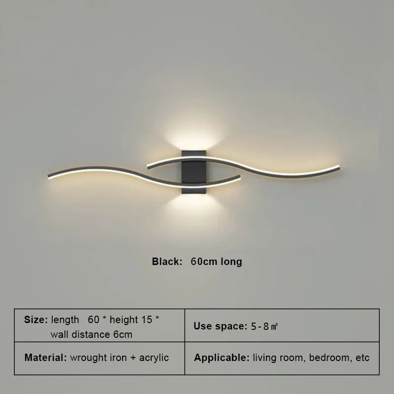 Modern LED Strip Wall Lamp