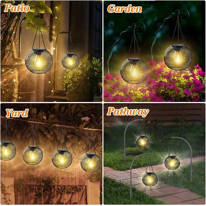 Outdoor Hanging Waterproof Decorative Garden Lights