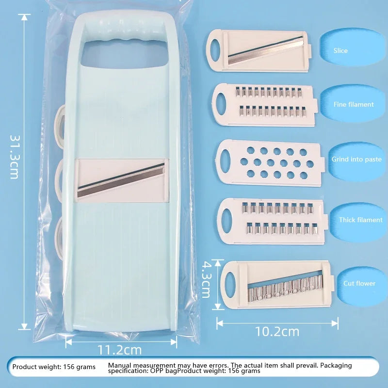 Hachoir à légumes 5 en 1